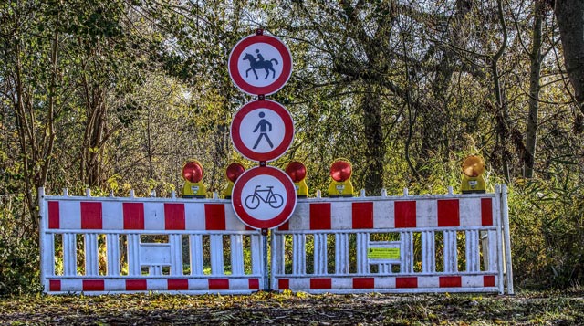 Am Ende einer Straße